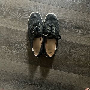 Black Sparkle Kate Spade Women's Sneakers